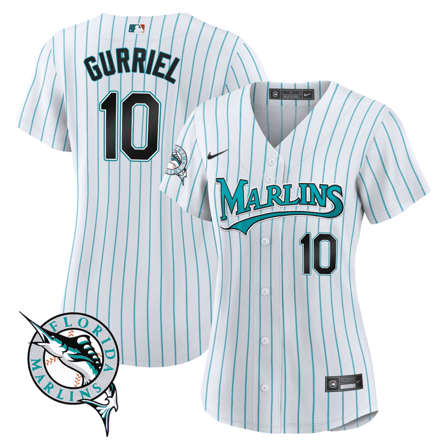 Miami Marlins Throwback Flex Base Jersey - All Stitched