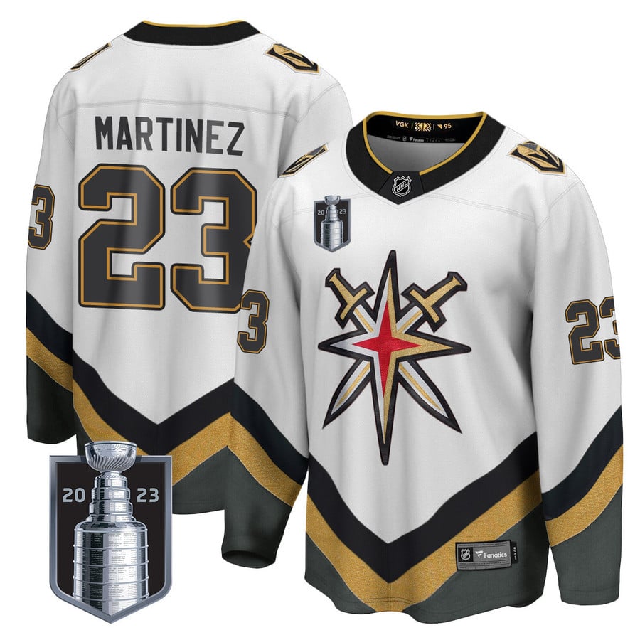 YOUTH-S/M VEGAS GOLDEN KNIGHTS 2023 STANLEY CUP FANATICS NHL HOME HOCKEY  JERSEY