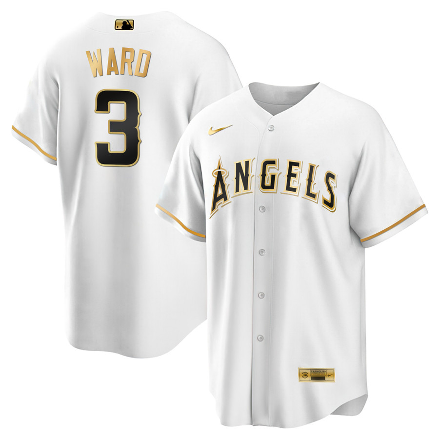 Men's Los Angeles Angels Black Limited & Gold Jersey - All Stitched