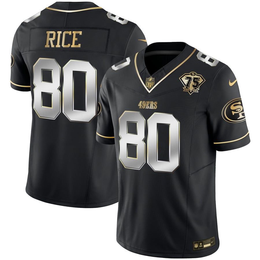 Men's 49ers 2023 Vapor Gold Limited Jersey - All Stitched - Vgear