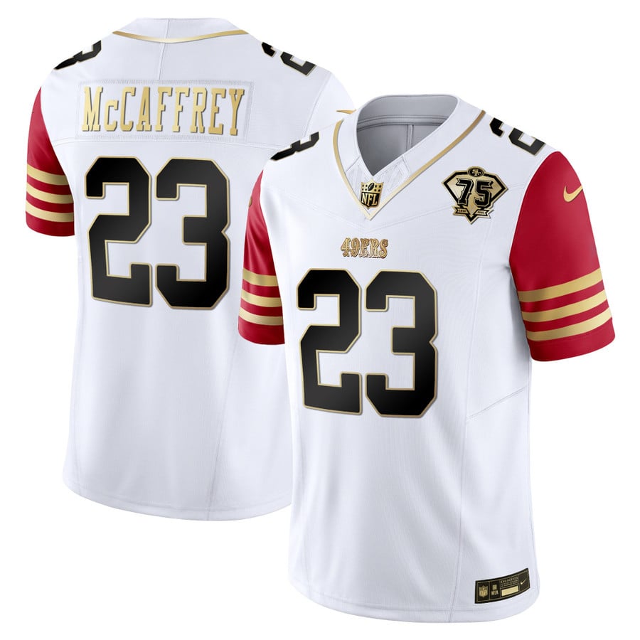 49ers white color rush jersey