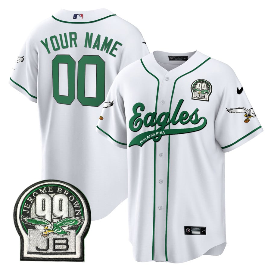 jerome brown jersey white