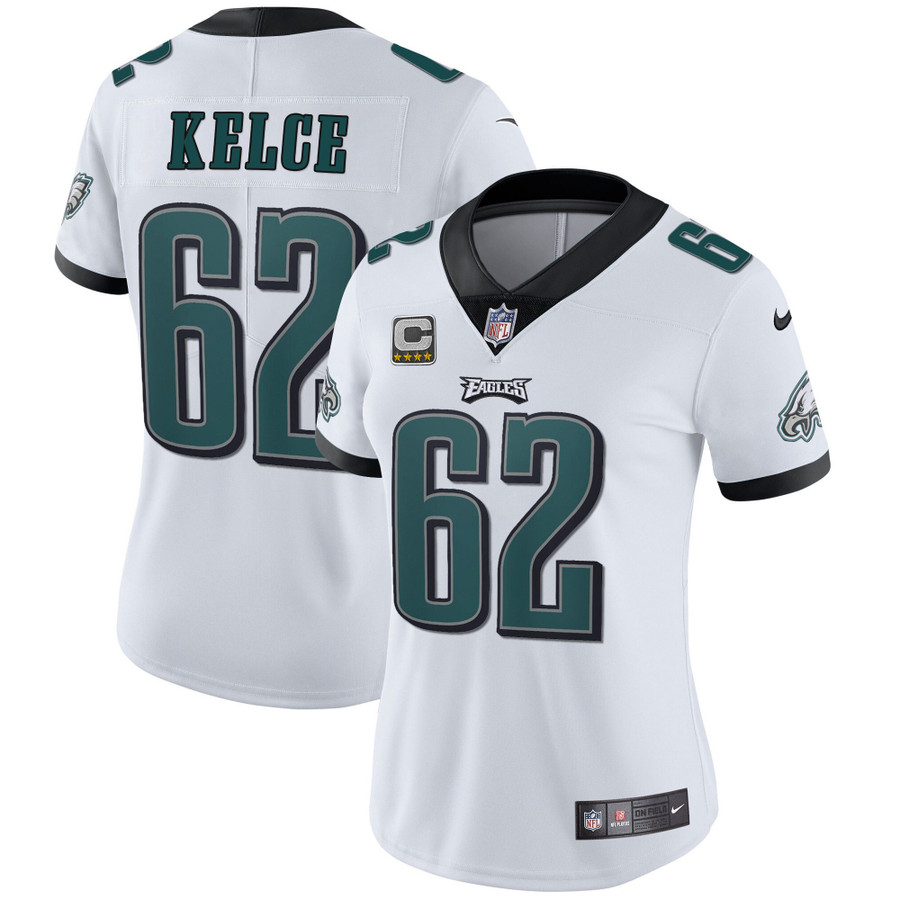 Jalen Hurts Philadelphia Eagles Kelly White Jersey - All Stitched - Vgear