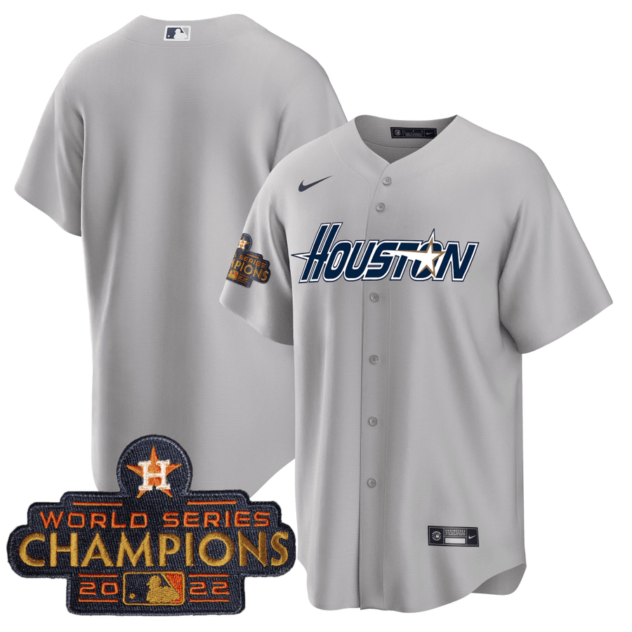 2023 Any Letters Houston Astros Gold Jersey lettering kit Championship patch
