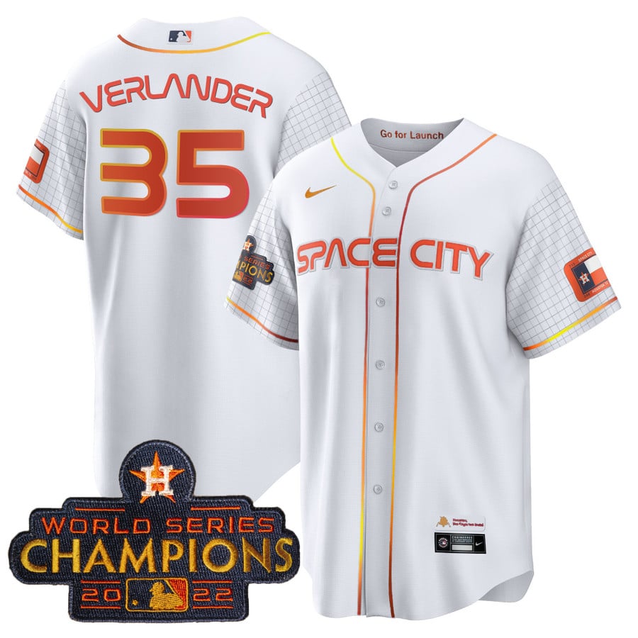 Men's Astros 2023 Space City Champions Cool Jersey – All Stitched
