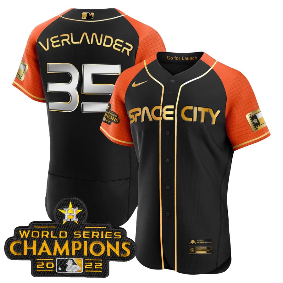 Men's Astros 2023 Space City Champions Cool Jersey – All Stitched - Vgear