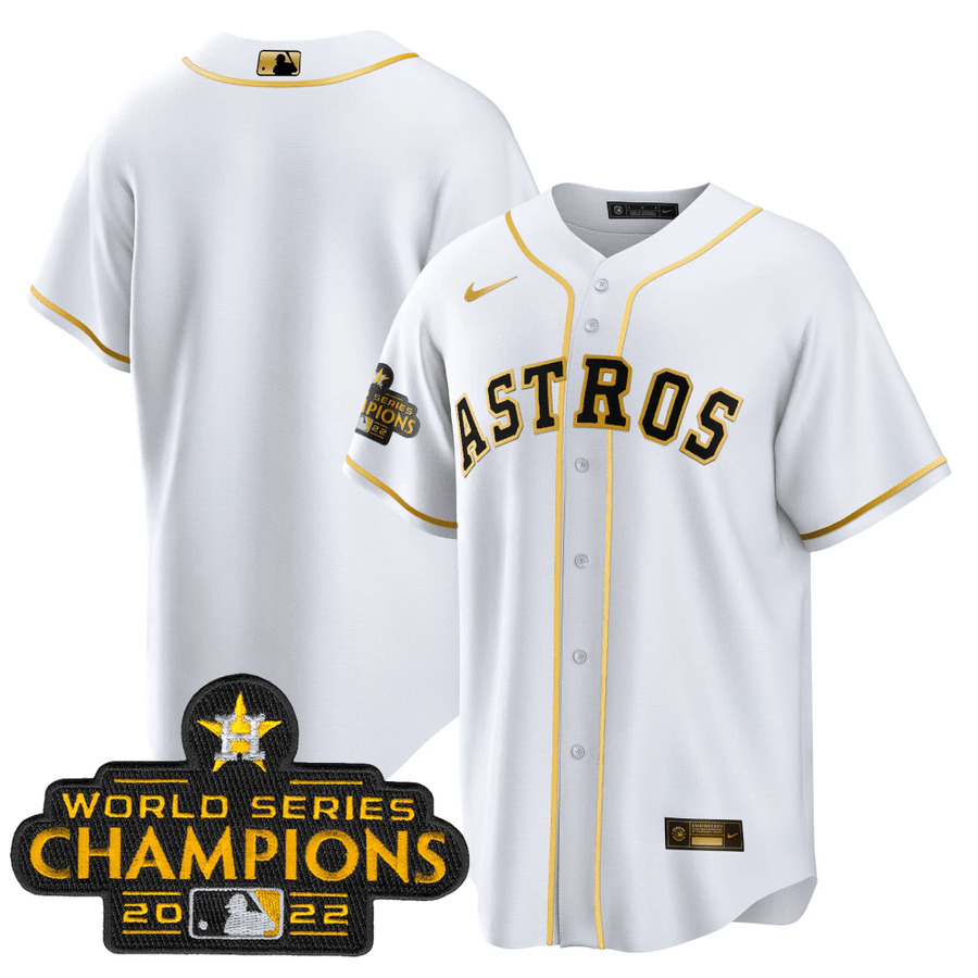Men's Houston Astros World Series Classic Jersey - All Stitched - Vgear