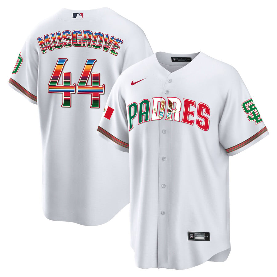 Mens MLB Team Apparel San Diego Padres JOE MUSGROVE Baseball Shirt