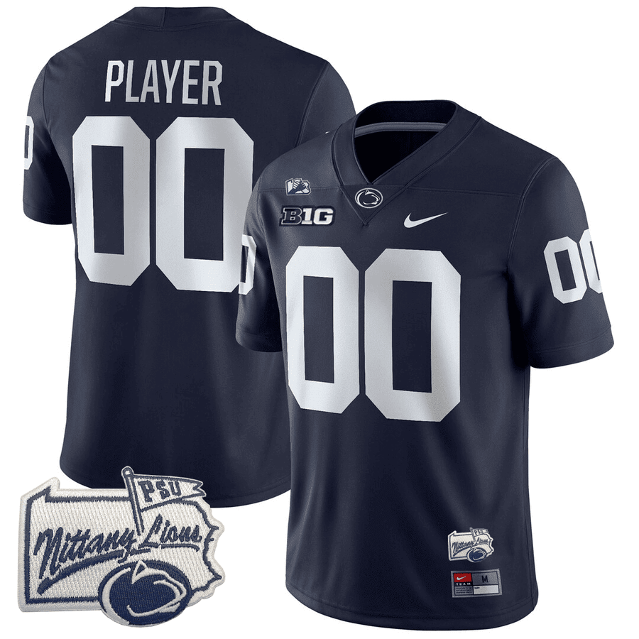 Penn State Nittany Lions Football Limited Custom Jersey - Vgear