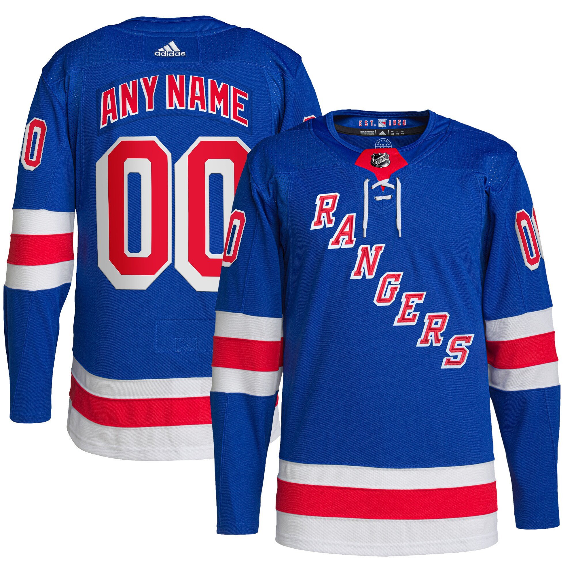 New York Rangers No Quit In New York Personalized Baseball Jersey