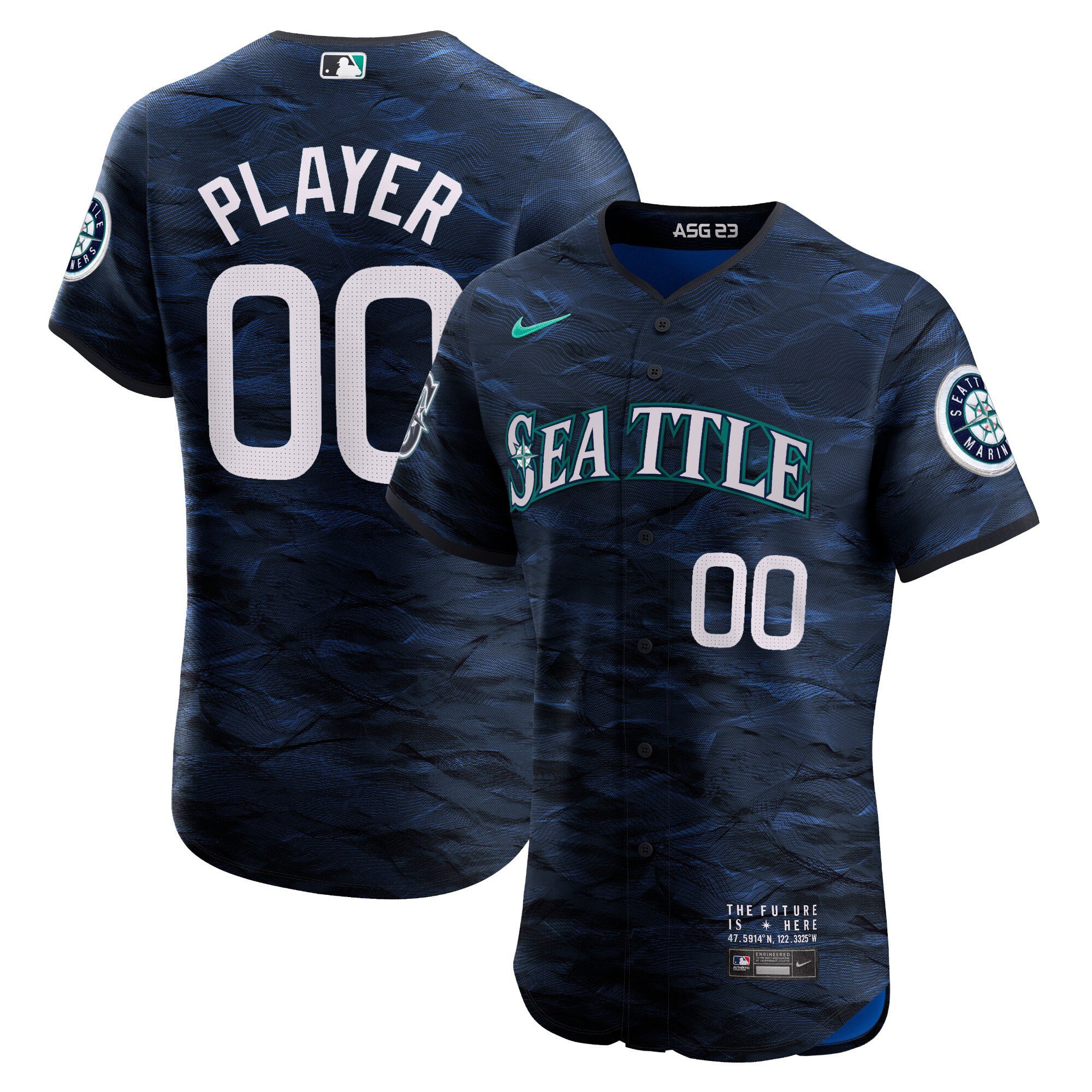 Kraken Jersey Customization - Add patches and Sleeve Numbers?