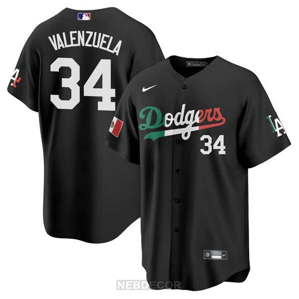 mexican heritage month dodgers jersey