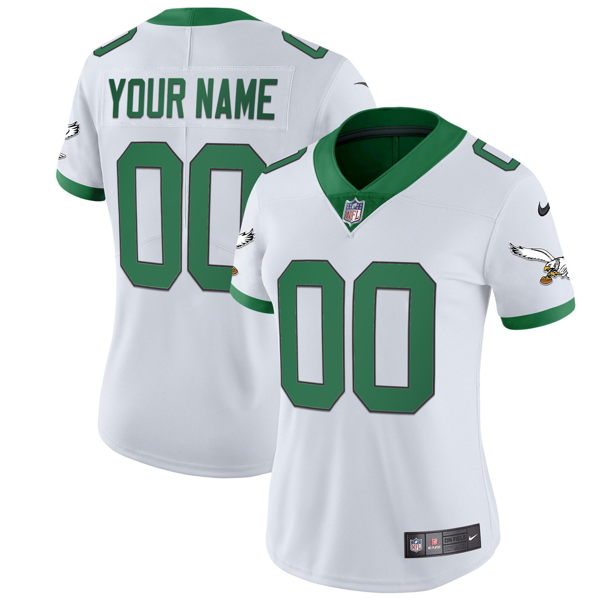 create your own eagles jersey