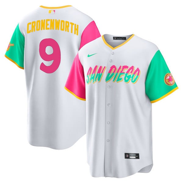 Stitched San Diego Padres City Connect Baseball Jersey Embroidered