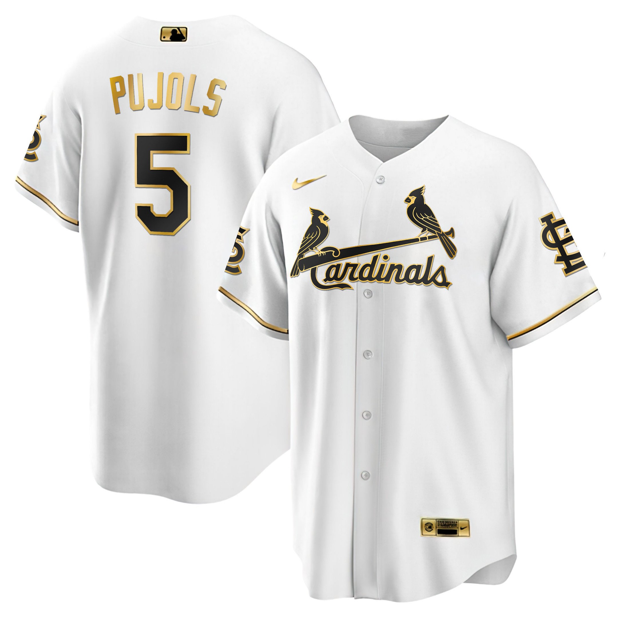 St.Louis Cardinals Albert Pujols Jersey Baseball MLB Stiched Shirt Size XL