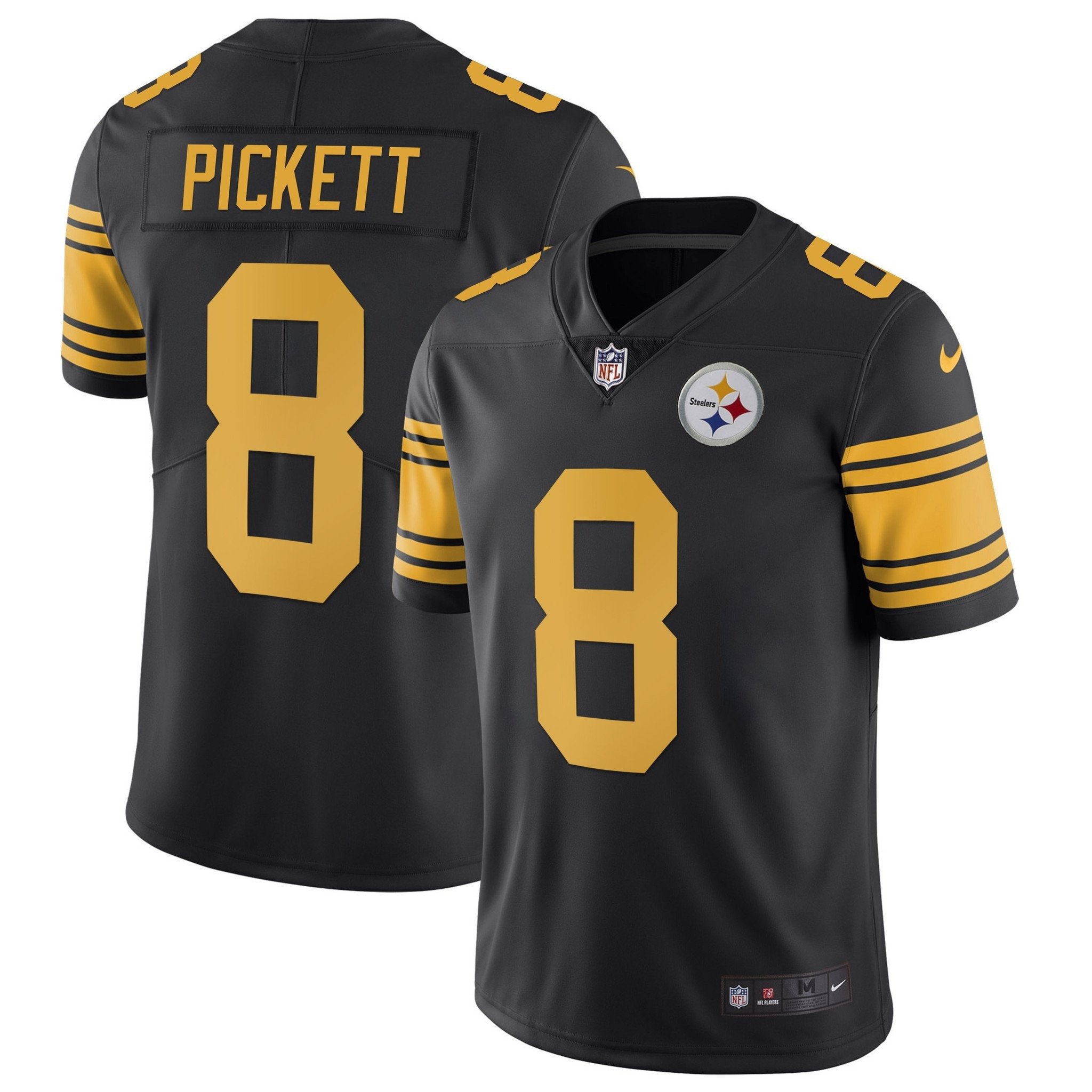 Kenny Pickett Steelers Color Rush Vapor Jersey - All Stitched - Vgear