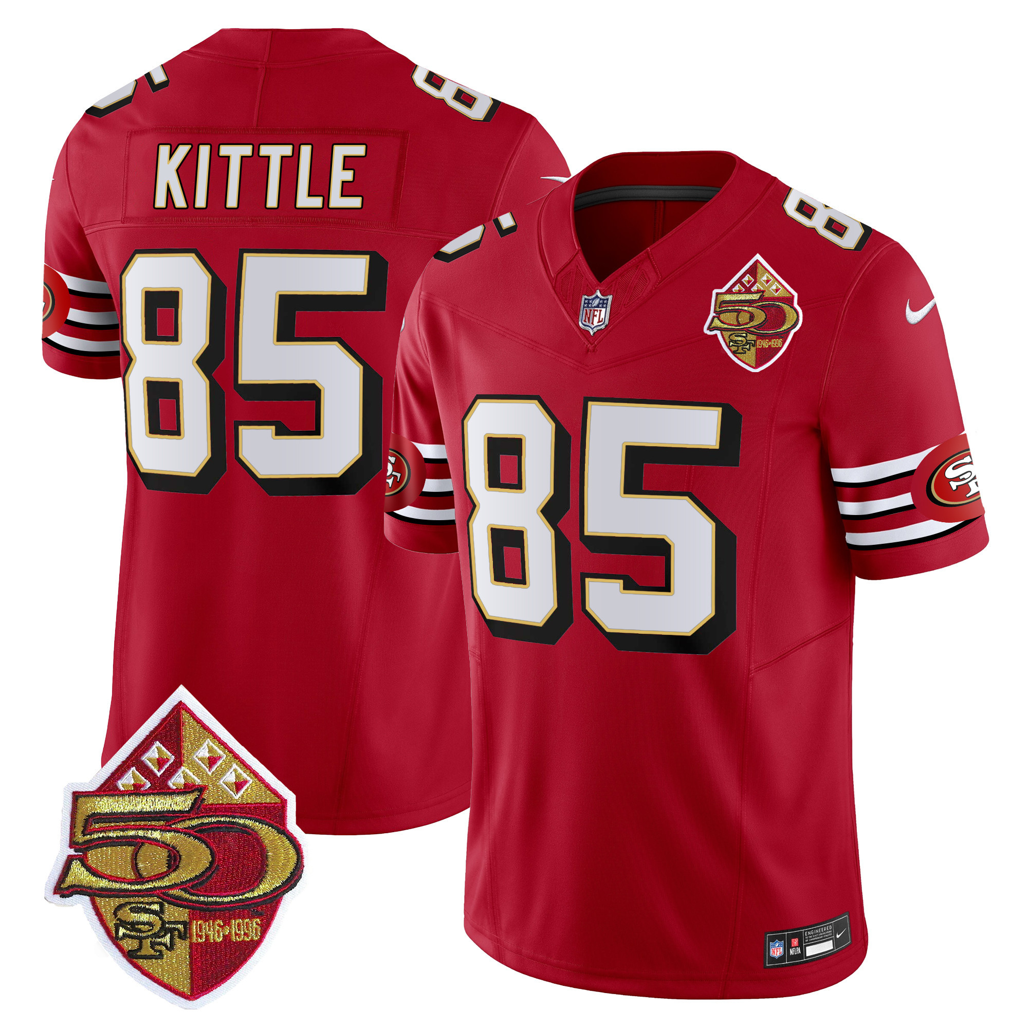 kittle jersey 49ers
