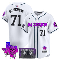 Men's Houston Astros DJ Screw Patch Vapor Premier Limited Jersey V2 - All Stitched