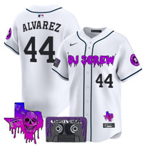 Men's Houston Astros DJ Screw Patch Vapor Premier Limited Jersey V2 - All Stitched