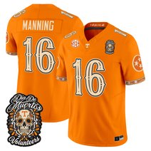 Men's Tennessee Volunteers Día de los Muertos Vapor Limited Jersey - All Stitched