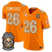 Men's Tennessee Volunteers Día de los Muertos Vapor Limited Jersey - All Stitched