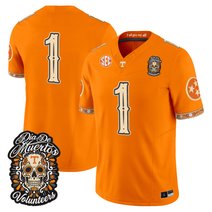 Men's Tennessee Volunteers Día de los Muertos Vapor Limited Jersey - All Stitched