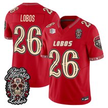 Men's New Mexico Lobos Día de los Muertos Vapor Limited Jersey - All Stitched