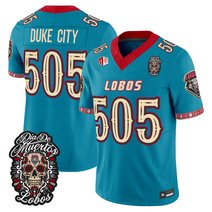 Men's New Mexico Lobos Día de los Muertos Vapor Limited Jersey - All Stitched
