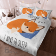 Cute Fox Bedding Set