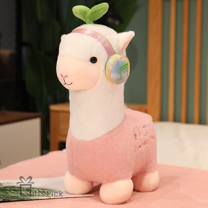 25-68CM Cute Music Alpaca Llama Plush Toy Stuffed Animal Sheep Dolls Soft Plush Sing Song Alpaca Dolls For Kids Birthday Gifts