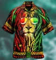 Jamaica Lion Full Printing Hawaiian Shirt