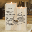 Smile A Lot More - Wooden Candle Holder