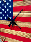 🔥Handmade American Flag Clock-Buy 2 Get Free Shipping
