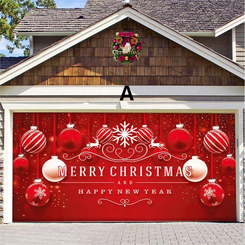 Christmas 2023 Garage Door Decoration