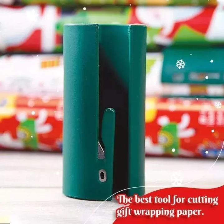 🎄CHRISTMAS DISCOUNT BUY 1 GET 1 FREE 🔥 Christmas Gift Wrapping Paper Cutter🔥