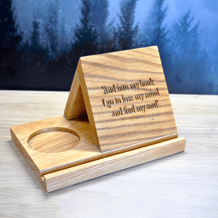 Personalised Wooden Book Rest