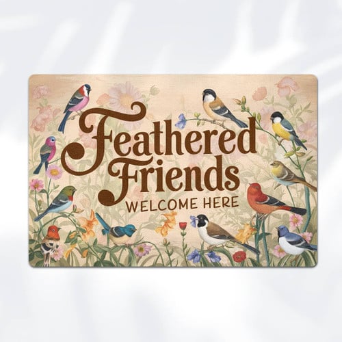 Feathered friends welcome here