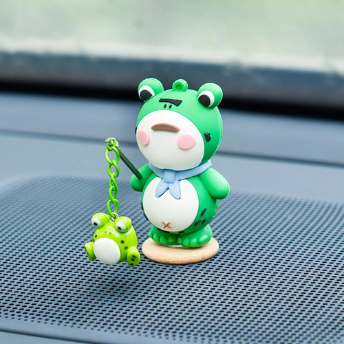 Lonely Frog Car Accessories Cartoon