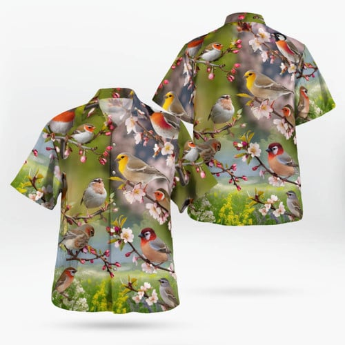 Spring Bird Hawaii Shirt