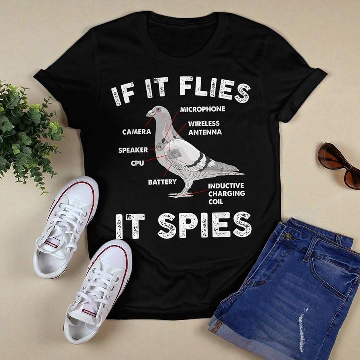 If It Flies It Spies Pigeon Anatomy Bird Aren't Real