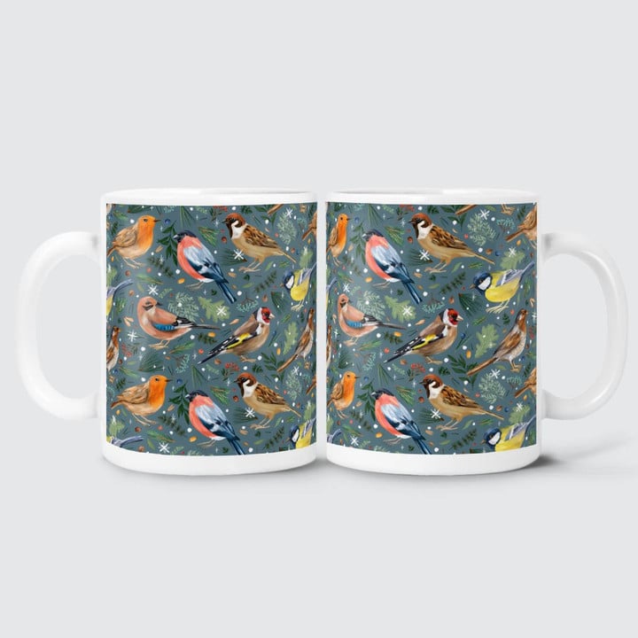 Colorful Bird Mug and Tumbler