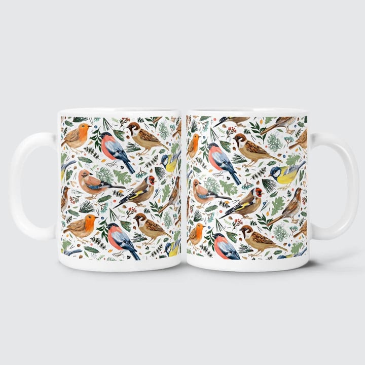 Colorful Bird Mug and Tumbler 2