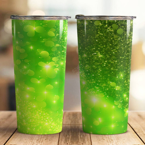 Lime Green Holographic Tumbler
