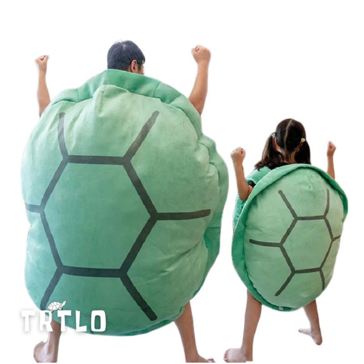Turtle Shell Plush Toy Adult Kids Sleeping Bag Stuffed Soft Tortoise Pillow Cushion
