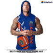 NCAA Florida Gators Football – Men’s Hooded Tank Tops – Custom Name And Number Football Summer Perfect Gift For Fans