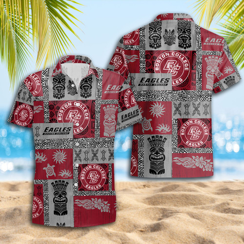 Boston College Eagles Hawaiian Shirt Trending Summer. Gift For Fan H6868