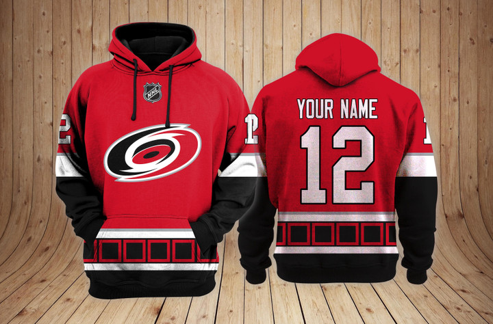 Carolina Hurricanes NHL Custom Name and Number TH18530