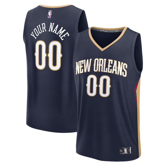 New Orleans Pelicans Custom Jersey - All Stitched