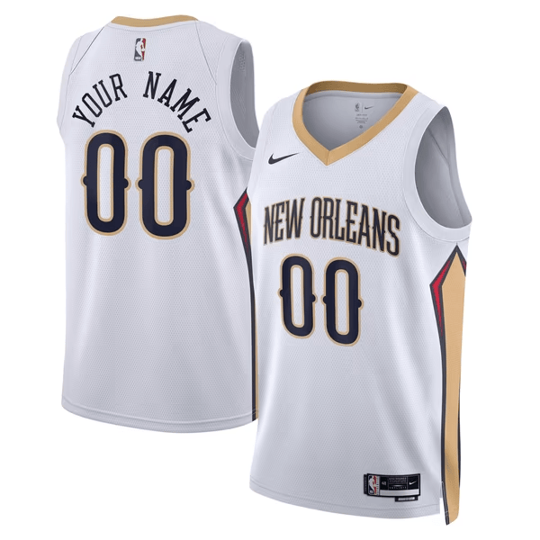 New Orleans Pelicans Custom Jersey - All Stitched