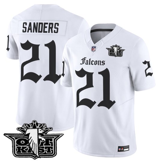 Men's Outkast x Atlanta Falcons 2025 Vapor Limited Jersey - Gothic Edition - All Stitched